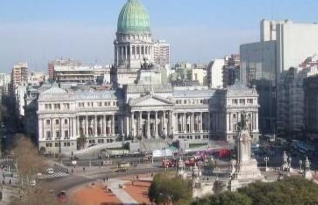 Plaza Congresso in Buenos Aires, Argentina