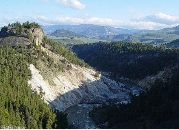 Yellowstone National Park is ideal for walking holidays 