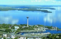 The revolving Näsinneula Observation Tover is one of the highlights of Tampere (photo: Hannu Vallas)