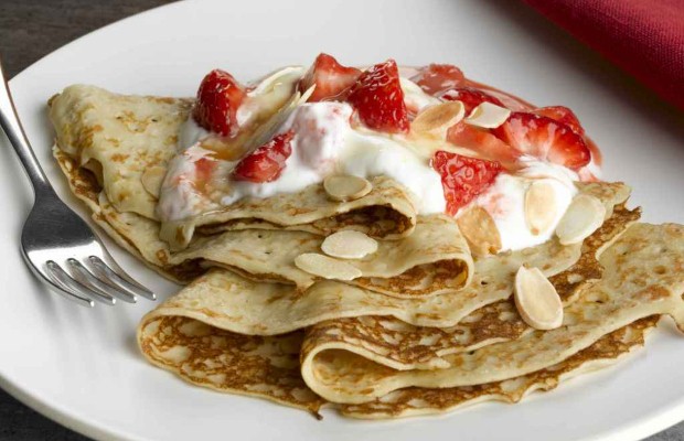 Brits enjoy thin crepe-style pancakes on Shrove Tuesday 