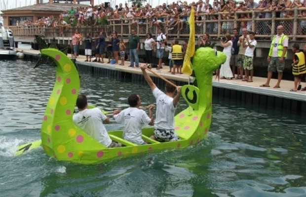 The Carboard Boat Race offers family fun in Gibraltar