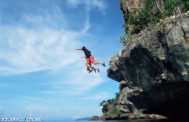 Coasteering in Cornwall was one of the top picks 