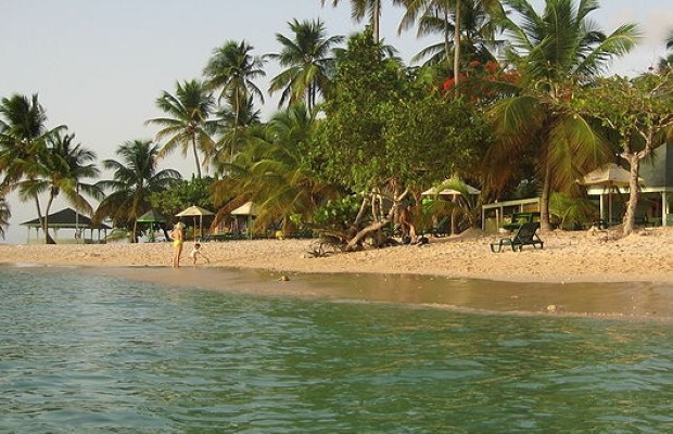 Holidaymakers in Tobago