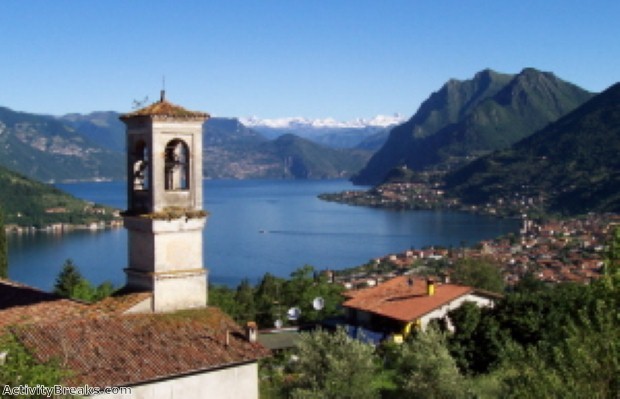 Lake Iseo provides all the beauty ad a fraction of the price.