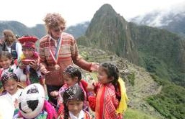 Susan Sarandon at Macchu Pichu reopening Susan Sarandon at Macchu Pichu reopening