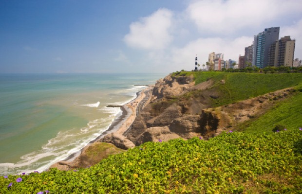 The daily flights travel from London to Lima, Peru 