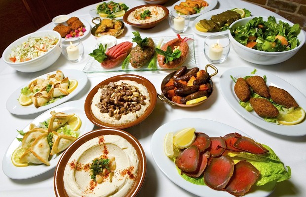 Travellers can sample Lebanese mezza