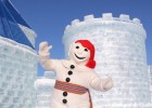 Bonhomme is the Quebec Winter Carnival mascot 