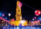 Bruges Christmas market surrounds a festive ice rink (photo: Visit Bruges)