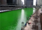 Chicago is one of the cities which will 'go green' for St Patrick's Day  