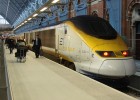 Eurostar provides direct high-speed rail services to Paris and Brussels