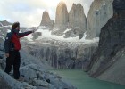 Greg in the  orres Del Paine Park 