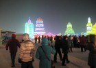 Lit up and positively giant, the Ice and Snow Festival is a sight to see (photo: Jade Evans)