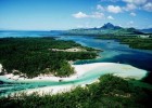 The idylic coastline of Mauritius