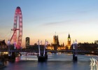 The London Eye offers on of the best views of London  