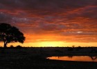 The sun sets over Africa (Photo: Natasha Von Geldern)