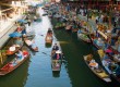 Bangkok is famous for its floating markets 