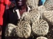 Basket seller in Nairobi, Kenya: tourist arrivals grew by 26%