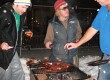 BBQ in the snow! (photo: Michael Standen)