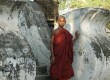Buddhist monk in the temples of Burma