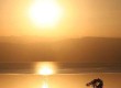 Dead Sea at sunset