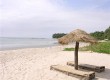 Empty beaches in the Gambia