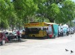 Food stalls in Buneos Aires, Argentina 