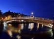 Ha'penny Bridge in the centre of Dublin 