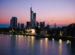 The hotel is a new addition to the Frankfurt skyline