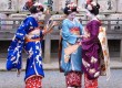 Maiko in Matsuo Taisha Shrine, Kyoto, Japan