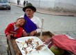 Selling coconuts in Cuenca (photo: Rhian Nicholson)