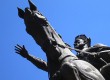 Statue of Amir Timur in Tashkent, Uzbekistan