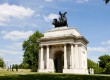 The luxury London apartments boast views of Hyde Park