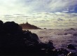 The rugged coastline of Christchurch, New Zealand 