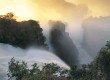 Travellers can see Victoria Falls in southern Africa