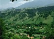 Valleys in Rucar Bran offer fantastic views on the way to Dracula's castle, Romania