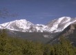 View over the Rocky Mountains