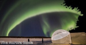 Aurora Bubble, Nellim, Finland 