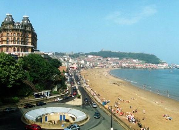 Coastal cottages near Scarborough's North Bay 