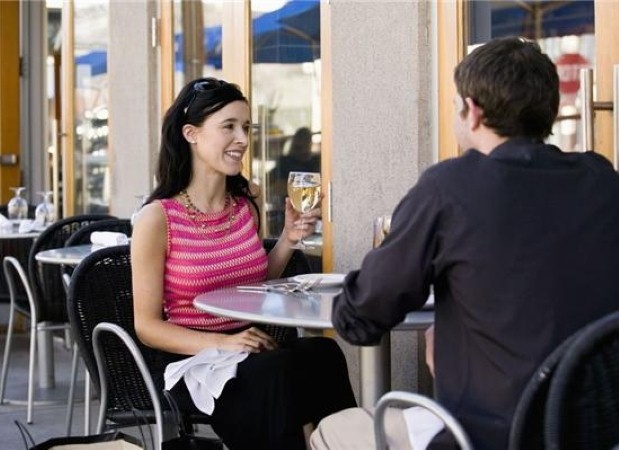 Soak up the sun at an Italian cafe