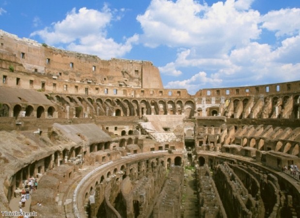 The Roman Colosseum is an awe-inspiring sight