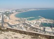 Agadir's beach is an ideal place to enjoy winter sun 