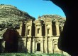 You can visit Petra on a desert trek